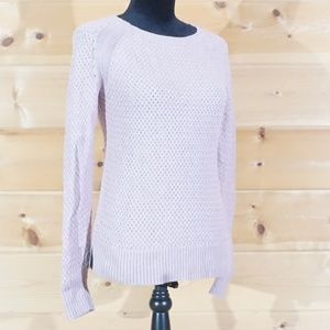 Loft Knit Purple Pullover Sweater S